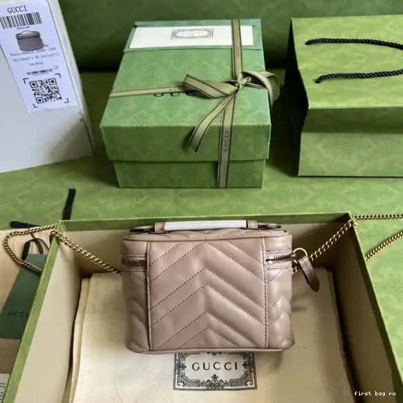 Firstbag ru GG bag top Marmont mini GUCCI handle 0611